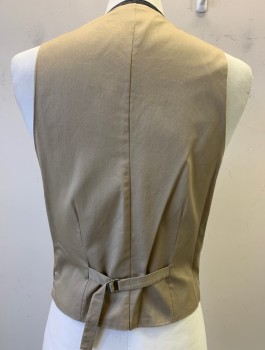 Bannana Republic, Gray, Black, Brown, Wool, Plaid, Gold Zipper & 5 button Front, Pocket