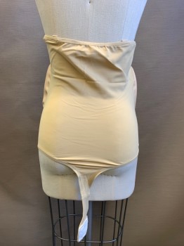 Womens, Pregnancy Belly/Pad, MOONBUMP, Lt Beige, Silicone, Nylon, Solid, M, 4, 5-6 Months Pregnant Bump Size, Crotch Strap,