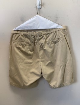 Mens, Shorts, UNIQLO, Lt Khaki Brn, Cotton, Solid, 39, 5 Pockets