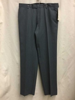 KENNETH COLE, Heather Gray, Polyester, Heathered, Heather Gray,