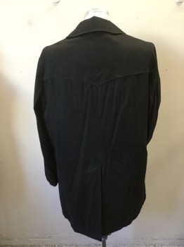 Mens, Coat, Trenchcoat, ALEXANDER MC QUEEN, Black, Wine Red, Cotton, Acetate, Solid, L, Brushed Cotton. Hidden Button Placet, Collar Attached, Dark Red Brocade Lining Upper with Black Quilted Lower. 2 Pockets, Slit Center Back,