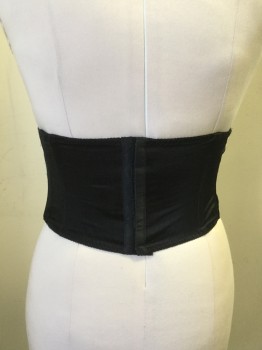 Womens, Corset, HEAVY RED, Black, Ivory White, Rayon, Spandex, Medim, Satin and Lace, Lace Front, Hook and Eye Back,