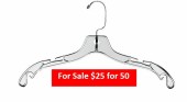 Plastic Dress Hangers FOR SALE. $25 for a Box of 50 Hangers