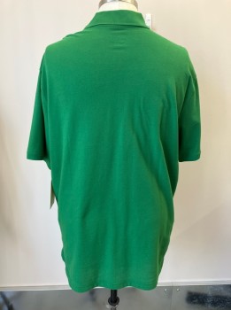 THE FOUNDRY, Green, Cotton, Solid, Pique, S/S,