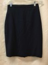 JCREW, Navy Blue, Wool, Synthetic, Solid, Navy