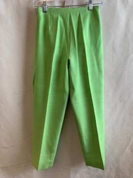 NL, Pink, Lime Green, Synthetic, Color Blocking, Pants, Side Zip