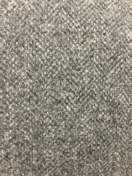 LONDON FOG, Gray, Lt Gray, Wool, Tweed, Gray Tweed Wool, Notched Lapel, 3 Button Single Breasted, 3 Pockets, Slit Center Back,