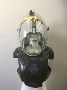 MTO, Clear, Plastic, Solid, Plastic, Clear Helmet for Space, Multiples