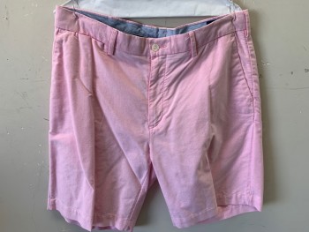 POLO RALPH LAUREN, Baby Pink, Cotton, Solid, F.F, 5 Pockets,