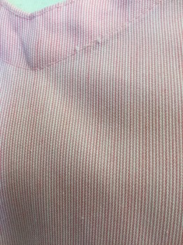DENNIS , Pink, White, Cotton, Polyester, Stripes, Candy Stripe Apron, Micro Stripe
