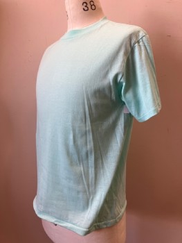 ROYAL, Mint Green, Cotton, Polyester, Solid, CN, S/S,