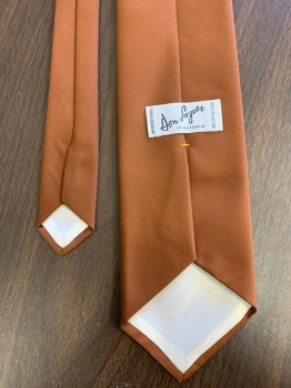 DON LOPER, Chestnut Brown, Polyester, Solid, Faille