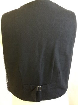 N/L, Ecru, Navy Blue, Red, Pink, Yellow, Hemp, Zig-Zag , Stripes - Vertical , V-neck, Single Breasted, 3 Self Cover Button, 2 Pockets, Black Lining & Back with Short Belt & Silver Rectangle Buckle