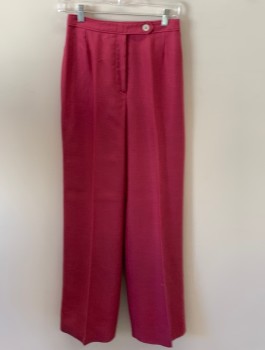 EVABN PICONE, Pink, Linen, Solid, Zip Front, Tab Closure, F.F,