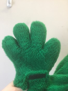 N/L MTO, Green, Orange, Synthetic, Dinosaur Body Only (No Head), Plush Texture, Green with Orange Belly and Spikes on Tail,  Puffy Belly, Made To Order